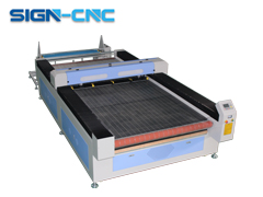 SIGN-1630 Fabric Auto-feeding laser cutting machine